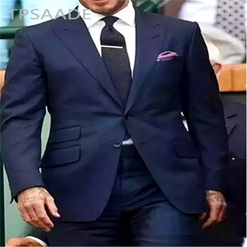 2021New High-Quality Customized Navy Blue Peak Lapel Men's Suit Single-Breasted Fit Design Fashion Party 2-Piece(Jacket + Pants)
2021New High-Quality Customized Navy Blue Peak Lapel Men's Suit Single-Breasted Fit Design Fashion Party 2-Piece(Jacket + Pants)