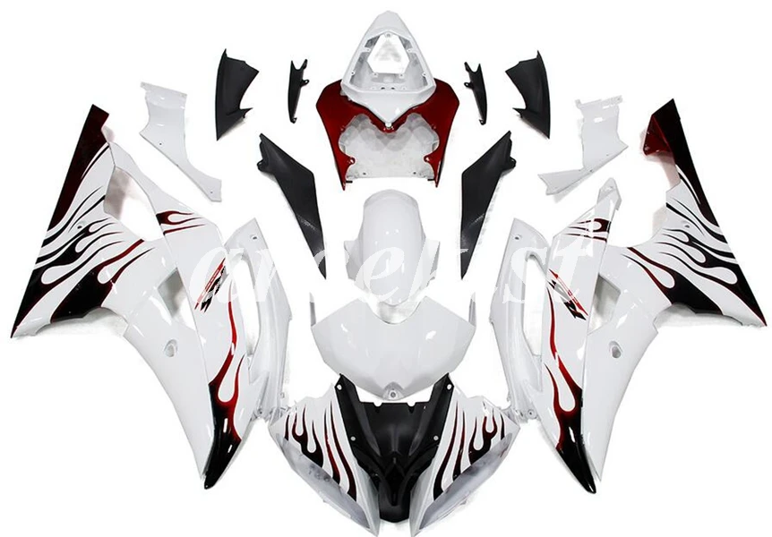Новый комплект обтекателей для литьевой пресс-формы ABS, подходит для YAMAHA YZF-R6 2008 - 2016 2008 2009 2010 2011 2012 2013 2014 2015 2016 белый 
Новый комплект обтекателей для литьевой пресс-формы ABS, подходит для YAMAHA YZF-R6 2008 - 2016 2008 2009 2010 2011 2012 2013 2014 2015 2016 белый