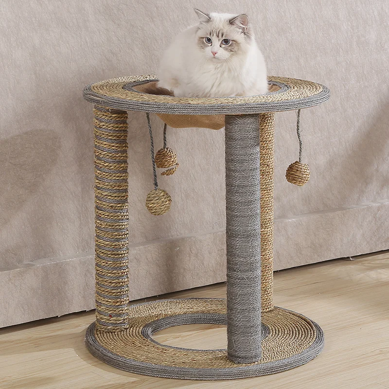 Cat Scratch Board Sisal Small Family Cat Cat Climbing Aircraft Platform, Scratching Column Cat Litter Cat Jump Bamboo Board Cat
Cat Scratch Board Sisal Small Family Cat Cat Climbing Aircraft Platform, Scratching Column Cat Litter Cat Jump Bamboo Board Cat