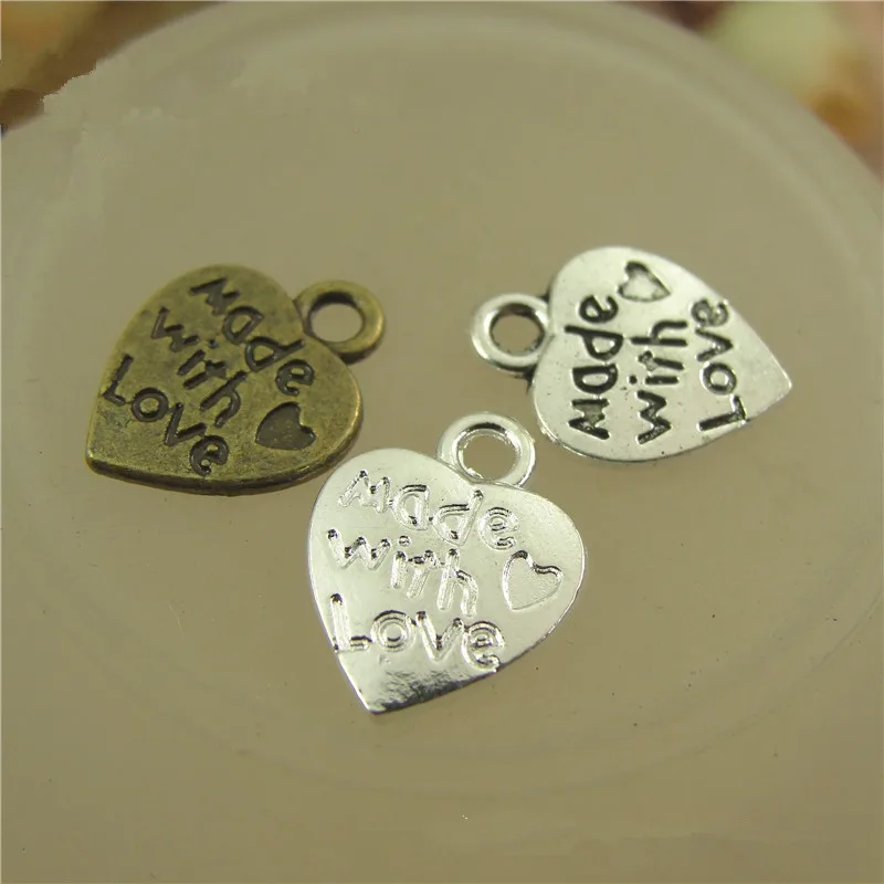 300Pcs/lot Tiny Made With Love Letter Charms Cute Love Heart Charms for Bracelet Key Ring Charms Hand Made Jewelry Accessories
300Pcs/lot Tiny Made With Love Letter Charms Cute Love Heart Charms for Bracelet Key Ring Charms Hand Made Jewelry Accessories