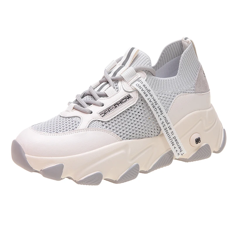 New Mesh Daddy Shoes Women Tide Breathable Thick Bottom White Wild Sports Casual Shoes
New Mesh Daddy Shoes Women Tide Breathable Thick Bottom White Wild Sports Casual Shoes