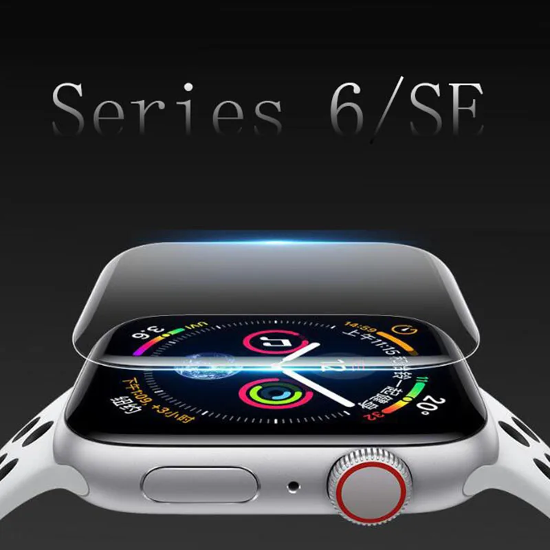 5pcs TPU Soft Protective Film Full Cover Protection For iwatch Apple Watch Series 4/5/6/SE S4/S5/S6 40mm 44mm Screen Protector
5pcs TPU Soft Protective Film Full Cover Protection For iwatch Apple Watch Series 4/5/6/SE S4/S5/S6 40mm 44mm Screen Protector