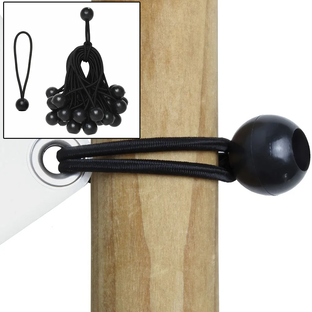  30pcs Ball Elastic Tarpaulin Tied Rope 15cm Tensioner Tie Accessory For Tent Multifunctional Tent Fixed Ball
30pcs Ball Elastic Tarpaulin Tied Rope 15cm Tensioner Tie Accessory For Tent Multifunctional Tent Fixed Ball