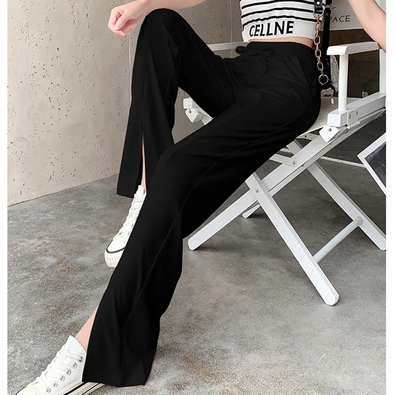 GGRIGHT 2021 Solid Pants Women Y2K Black White Wide Leg Summer Spring Casual Vintage High Waist Pockets Fashion Trousers 90S
GGRIGHT 2021 Solid Pants Women Y2K Black White Wide Leg Summer Spring Casual Vintage High Waist Pockets Fashion Trousers 90S