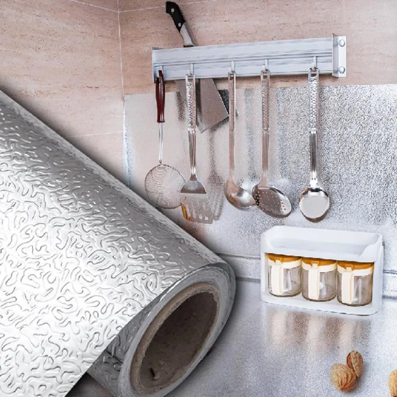 1/3/5M Kitchen Backsplash Wallpaper Stickers Self Adhesive Aluminum Foil Stickers Oil Proof Waterproof Kitchen Stove Sticker
1/3/5M Kitchen Backsplash Wallpaper Stickers Self Adhesive Aluminum Foil Stickers Oil Proof Waterproof Kitchen Stove Sticker