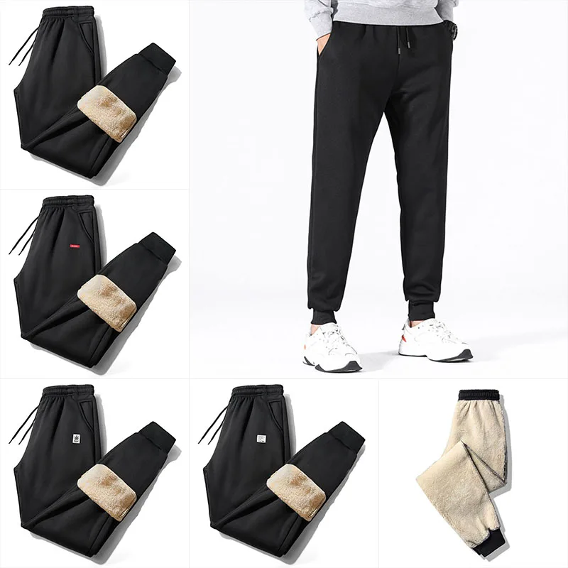 Men's Winter Pants sweatpants super Warm Thick Pants cashmere Trousers For Men fleece Male long outdoors Pants Female plus size
Men's Winter Pants sweatpants super Warm Thick Pants cashmere Trousers For Men fleece Male long outdoors Pants Female plus size