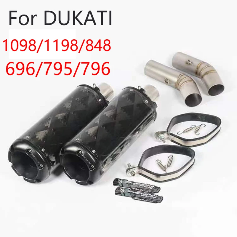 51 мм выхлопных газов для поездок на мотоцикле Ducati 1098/1198/848 696/795/796 скольжения на мотоцикл выхлопной и средняя Соединительная труба для США два...
51 мм выхлопных газов для поездок на мотоцикле Ducati 1098/1198/848 696/795/796 скольжения на мотоцикл выхлопной и средняя Соединительная труба для США два...