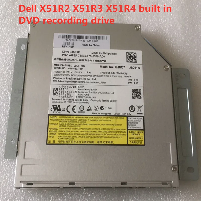 Новый оригинальный ультратонкий привод для записи DVD подходит Dell alien x51r2 x51r3 x51r4 и