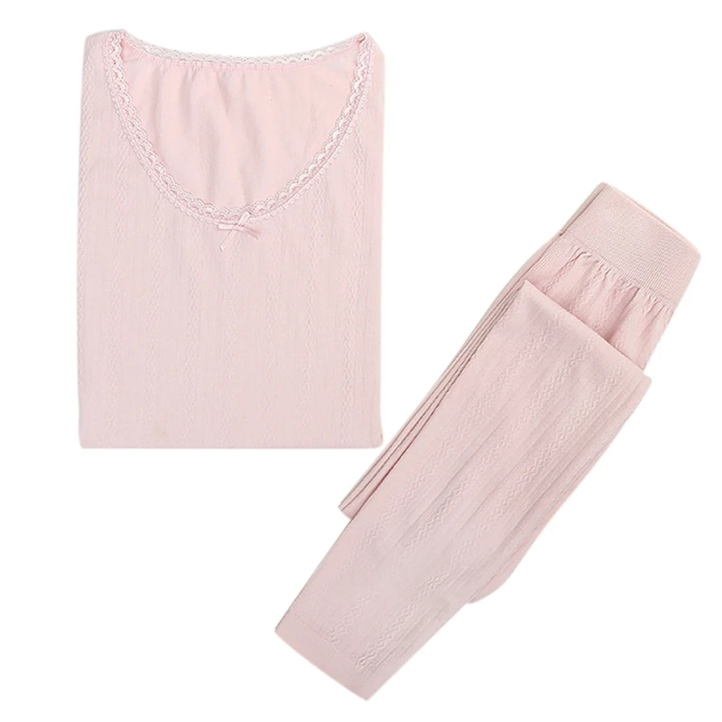 2pc 2020 Lace Thermal Underwear Sexy Ladies Clothes Winter Seamless Warm Long Johns Solid Women Warm Top+Leggings Pant Shaping
2pc 2020 Lace Thermal Underwear Sexy Ladies Clothes Winter Seamless Warm Long Johns Solid Women Warm Top+Leggings Pant Shaping