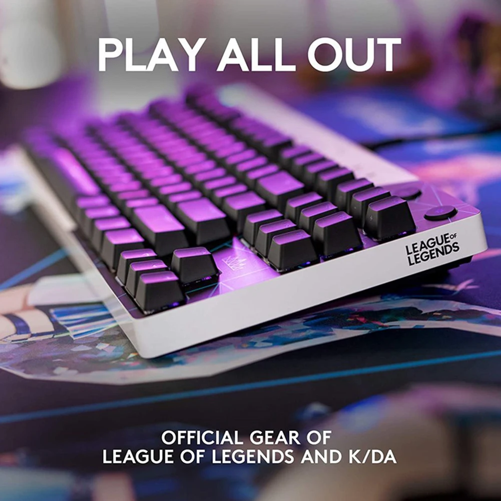 G PRO KDA Mechanical Gaming Keyboard 104 Keys USB RGB Competitive Wired RGB Backlit Keyboard Wired for PC Computer Gamer
G PRO KDA Mechanical Gaming Keyboard 104 Keys USB RGB Competitive Wired RGB Backlit Keyboard Wired for PC Computer Gamer