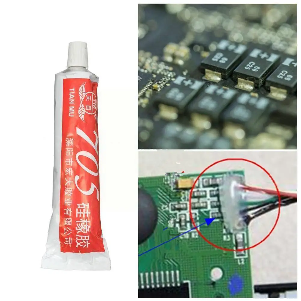 705 Fixed Silicone Rubber Sealing Glue Waterproof New Sealant Environmental Protection Electronic High Insulating Temperatu R0E4
705 Fixed Silicone Rubber Sealing Glue Waterproof New Sealant Environmental Protection Electronic High Insulating Temperatu R0E4