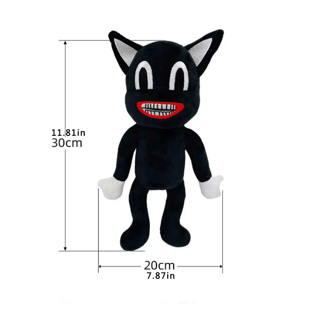 Anime Siren Head Plush Toy Legends Of Horror Black Cat Stuffed Doll Sirenhead Peluches Toys for Christmas Gift
Anime Siren Head Plush Toy Legends Of Horror Black Cat Stuffed Doll Sirenhead Peluches Toys for Christmas Gift