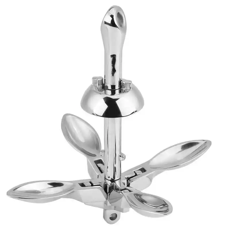 0.7KG Stainless Steel Boat Folding Grapnel Anchor Docking Hardware Docking Hardware Boat Folding Grapnel Anchor for Marine Yacht
0.7KG Stainless Steel Boat Folding Grapnel Anchor Docking Hardware Docking Hardware Boat Folding Grapnel Anchor for Marine Yacht