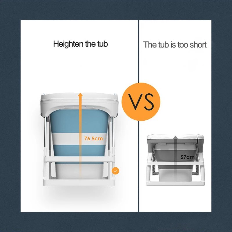 Foldable Bathtub Portable Bathtub Insulation Tub Thick Shower Bucket for Kids Baby Toddler Children Twins Petite Adult Use 
Foldable Bathtub Portable Bathtub Insulation Tub Thick Shower Bucket for Kids Baby Toddler Children Twins Petite Adult Use