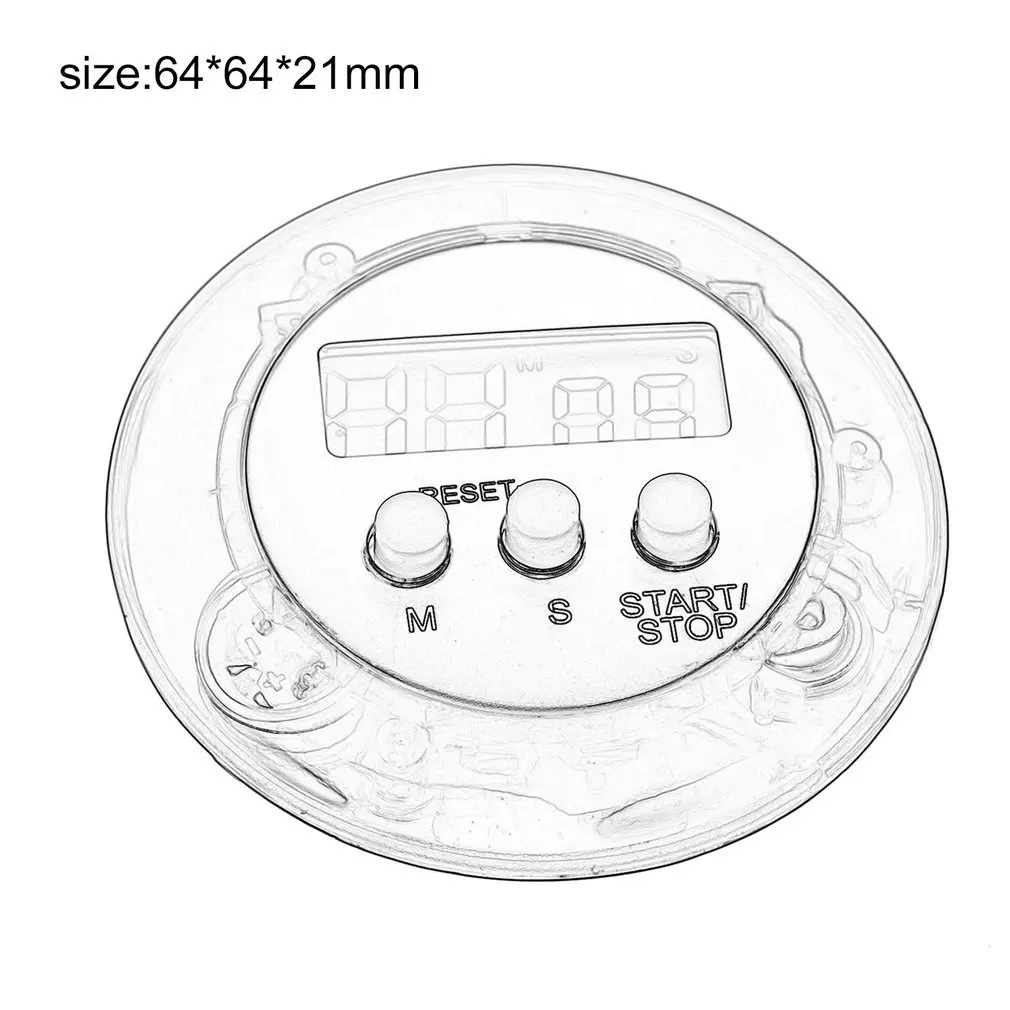 Cute Mini Digital Counter Home Kitchen Round LCD Display Digital Cooking Countdown Timer Count Down Up Alarm
Cute Mini Digital Counter Home Kitchen Round LCD Display Digital Cooking Countdown Timer Count Down Up Alarm
