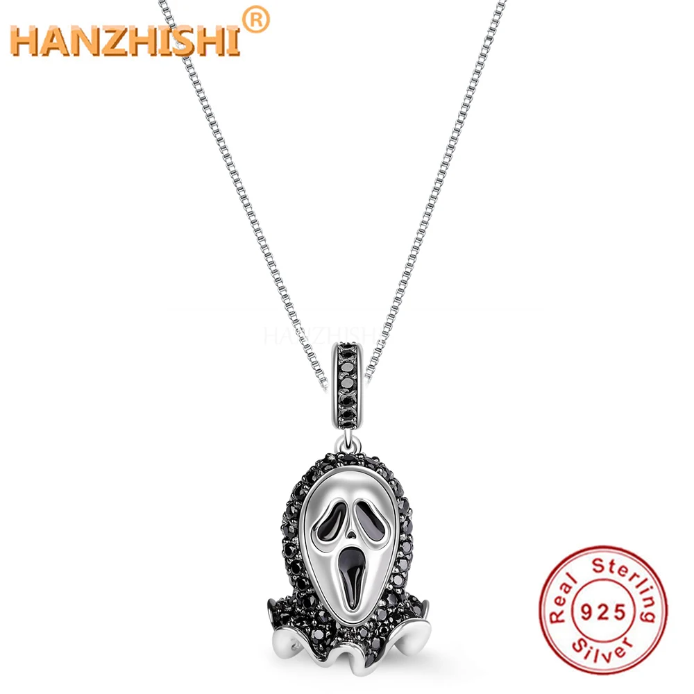New 925 Sterling Silver Black Zircon Skull Pendant Necklace Jewellery Anniversary Birthday Gifts for Wife Girlfriend Boyfriend
New 925 Sterling Silver Black Zircon Skull Pendant Necklace Jewellery Anniversary Birthday Gifts for Wife Girlfriend Boyfriend
