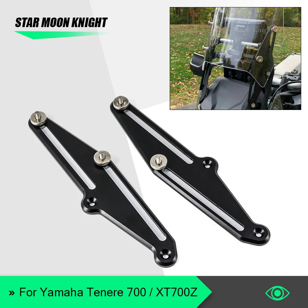 Motorcycle Windshield Adjusters Support Holder Windscreen Strengthen Bracket Kits For Yamaha Tenere 700 XT700Z XTZ 700 T7 T700
Motorcycle Windshield Adjusters Support Holder Windscreen Strengthen Bracket Kits For Yamaha Tenere 700 XT700Z XTZ 700 T7 T700