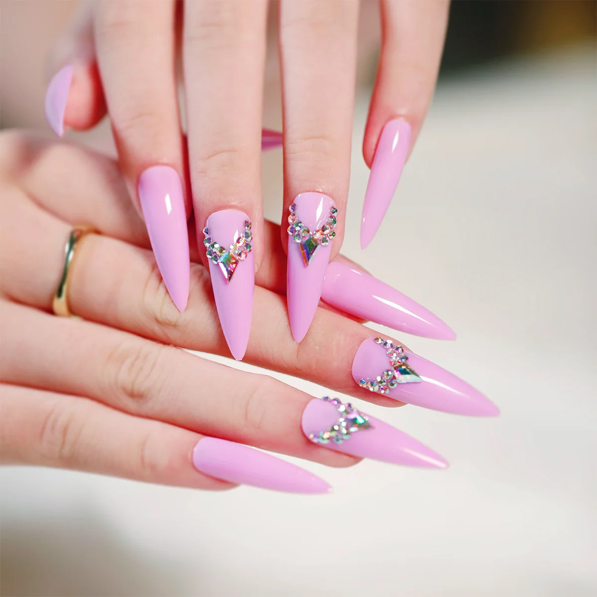 24pcs Pink Nail Patch Glue Type Removable Solid Color Long Paragraph Fashion Manicure Save Time False Nail Patch SEC88
24pcs Pink Nail Patch Glue Type Removable Solid Color Long Paragraph Fashion Manicure Save Time False Nail Patch SEC88
