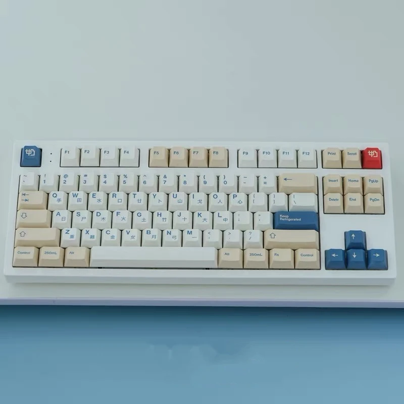 Колпачки для клавиш GMK PBT 141 Черри профиль краситель под заказ китайская соевое