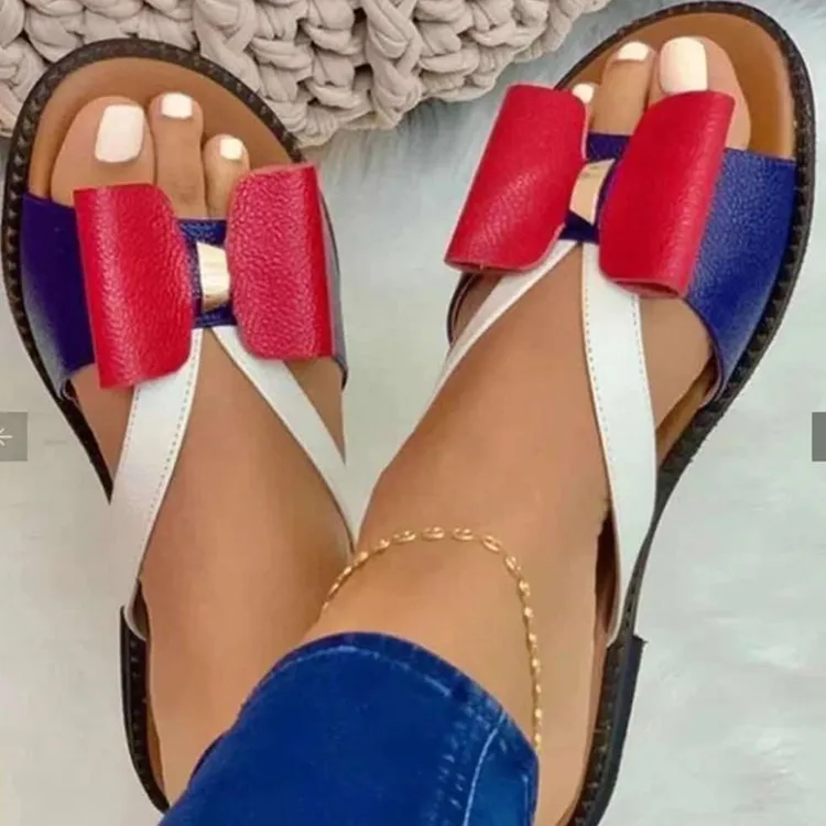 2021 Summer Fashion Women Flip Flop Slides Gladiator Female Open Toe Strappy Bowknot Slippers Beach Flat Sandals Rome Shoe
2021 Summer Fashion Women Flip Flop Slides Gladiator Female Open Toe Strappy Bowknot Slippers Beach Flat Sandals Rome Shoe