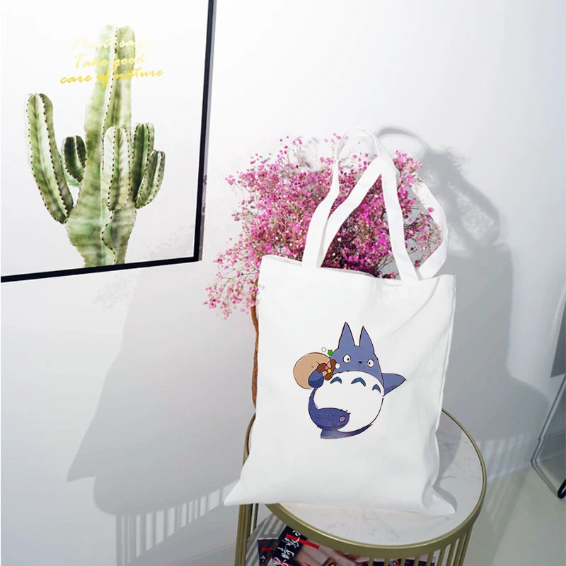 Totoro Shopping Bags Tote Bag Canvas Shoulder Shopper Women's for Boutique Big Designer Handbags Customizable Cheap Printed Cute
Totoro Shopping Bags Tote Bag Canvas Shoulder Shopper Women's for Boutique Big Designer Handbags Customizable Cheap Printed Cute