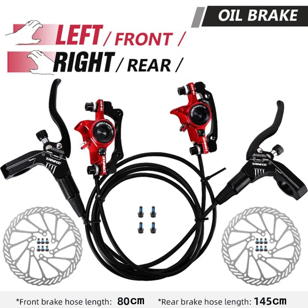 TANKE MTB Bike Oil Disc Brake 160mm Rotor Caliper Hydraulic Calliperplate Front Rear Handle A B-pillar CNC Bicycle Parts Cycling
TANKE MTB Bike Oil Disc Brake 160mm Rotor Caliper Hydraulic Calliperplate Front Rear Handle A B-pillar CNC Bicycle Parts Cycling