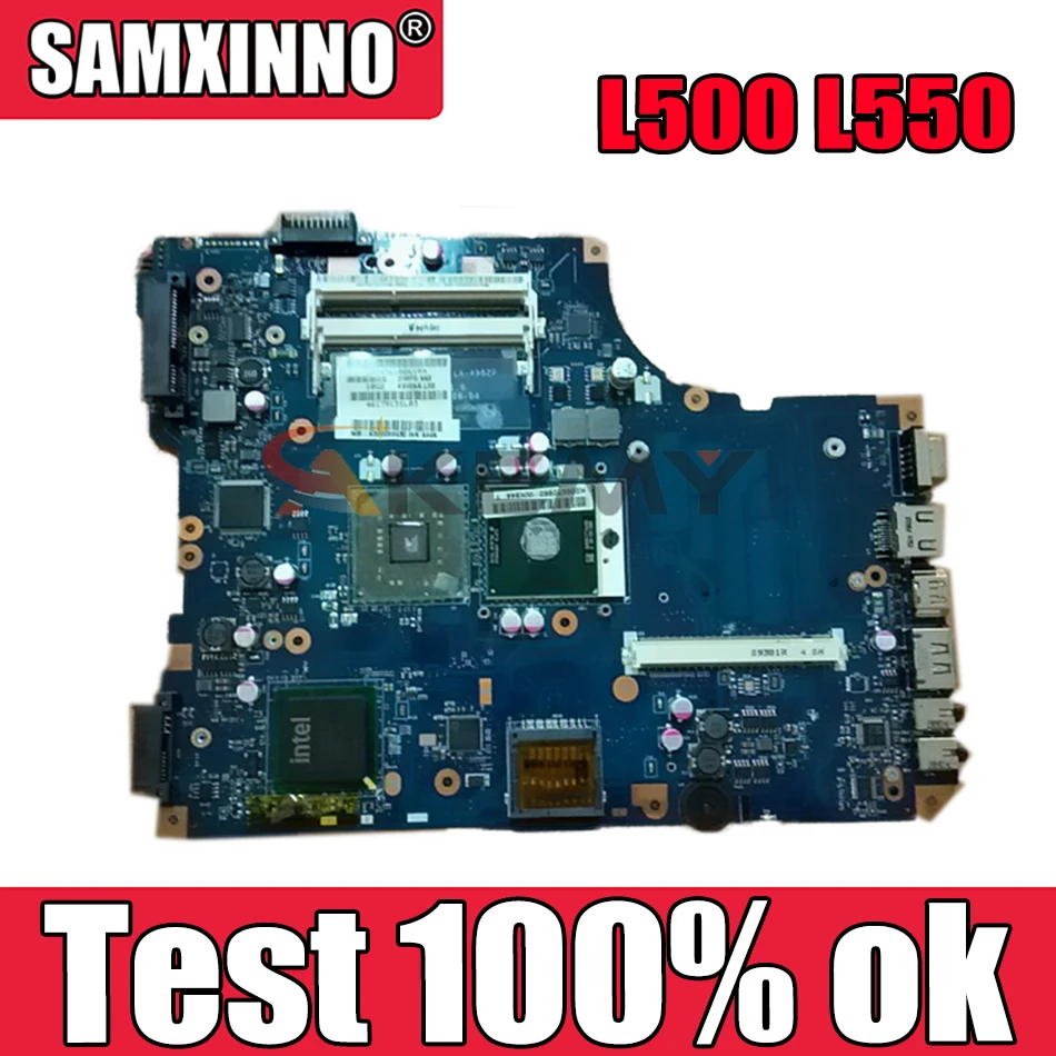 Материнская плата AKEMY для ноутбука Toshiba Satellite L500 L550 GM45 DDR2 K000080430 KSWAA LA-4981P основная