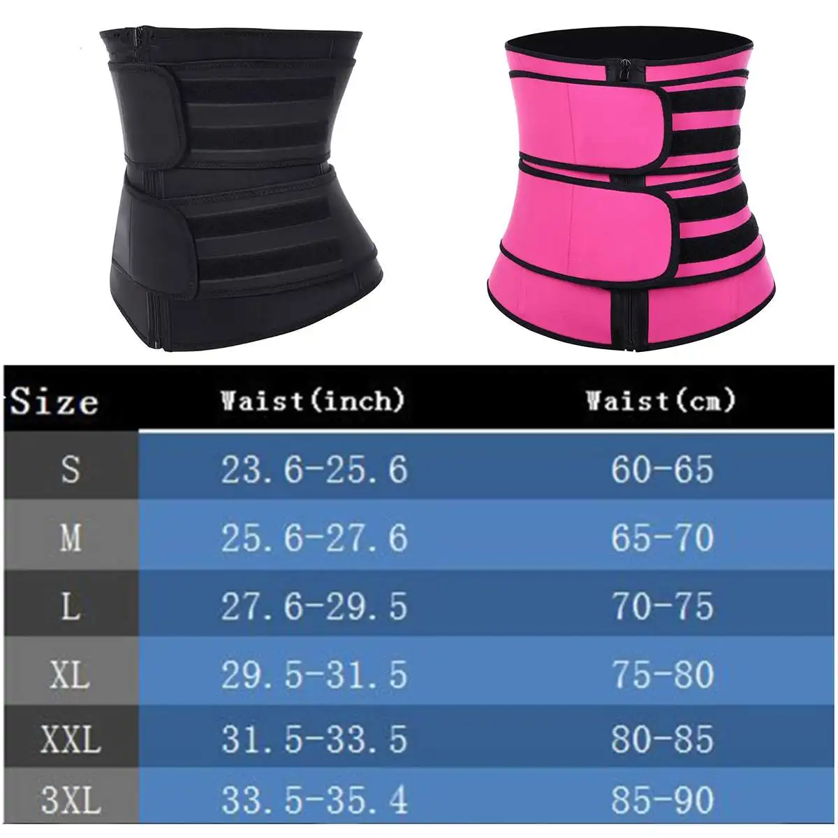 Workout Slimming Trimmer Belt Tummy Control Waist Trimmer Belt Body Shaper Fitness Corset Shapewear Women Sweat Belly Belt
Workout Slimming Trimmer Belt Tummy Control Waist Trimmer Belt Body Shaper Fitness Corset Shapewear Women Sweat Belly Belt