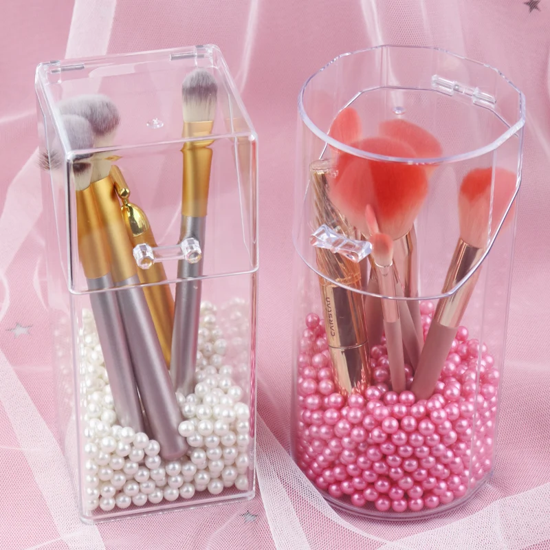 Acrylic Cosmetic Brush Make-up Brush Storage Box Makeup Cosmetic Holder Pen Holder Rack Nail Polish Organizer Make Up Tools
Acrylic Cosmetic Brush Make-up Brush Storage Box Makeup Cosmetic Holder Pen Holder Rack Nail Polish Organizer Make Up Tools