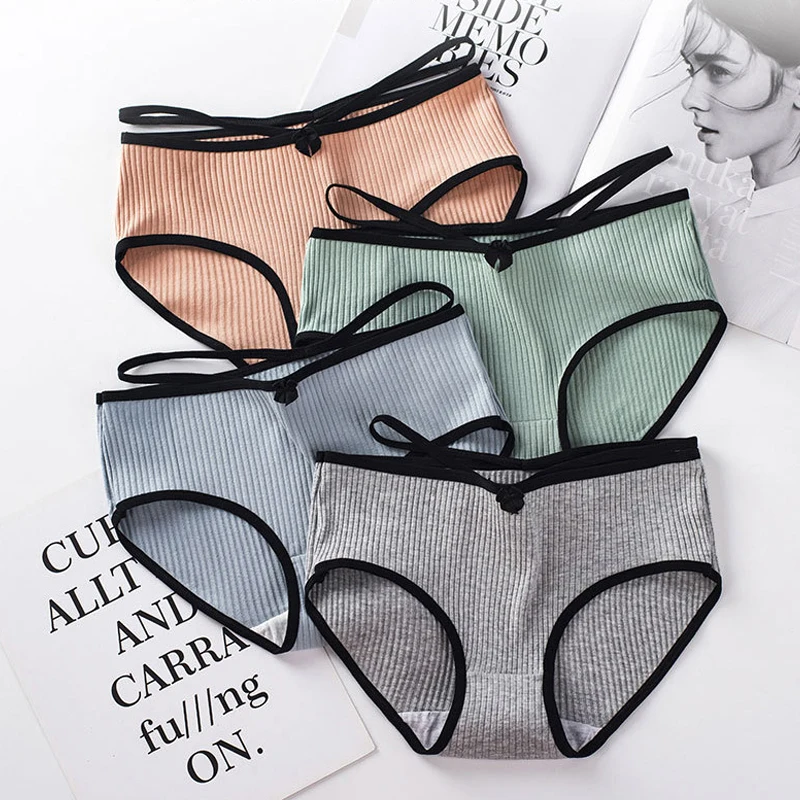 Women's Cotton Panties Sexy Seamless Belt Briefs Underwear Mid Rise Female Solid Color Comfort Underpants Lady Lingerie
Women's Cotton Panties Sexy Seamless Belt Briefs Underwear Mid Rise Female Solid Color Comfort Underpants Lady Lingerie