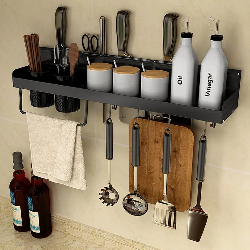 Home Wall Mounted Kitchen Racks Storage Holders Shelf Kitchen Racks Organizer Spice Storage Estantes Kitchen Accessories BI50KR
Home Wall Mounted Kitchen Racks Storage Holders Shelf Kitchen Racks Organizer Spice Storage Estantes Kitchen Accessories BI50KR