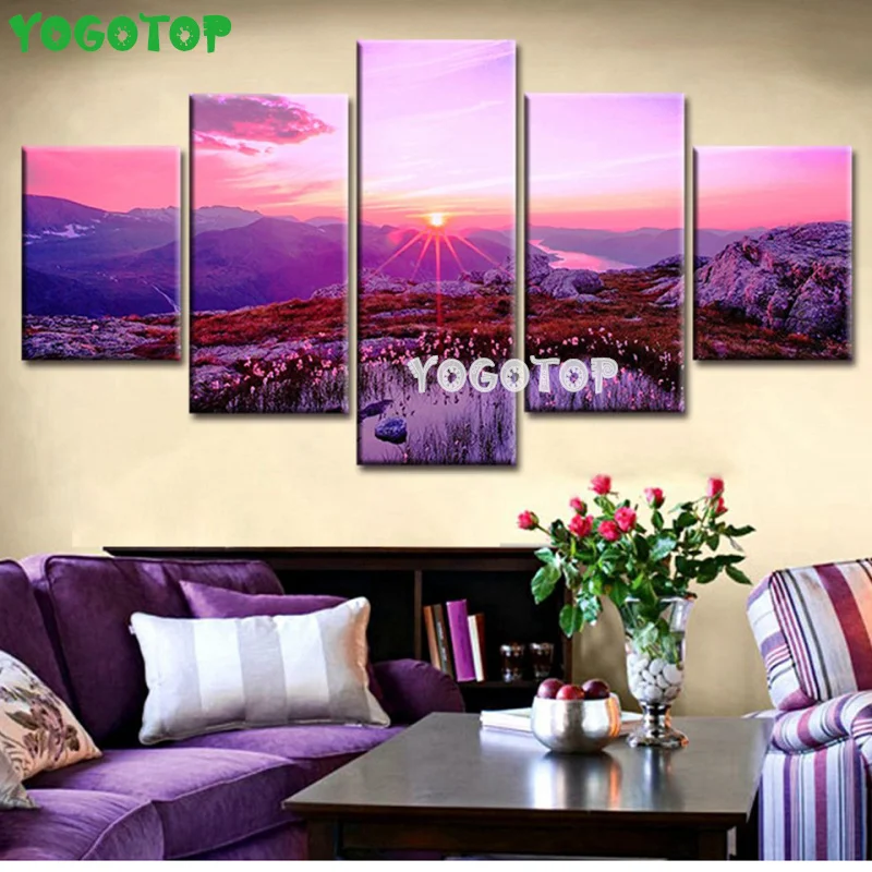 Red Sunrise Snow Mountain View 5 Pieces diy diamond painting cross-stitch Full Drill Mosaic diamond embroidery Wall Art ML1579
Red Sunrise Snow Mountain View 5 Pieces diy diamond painting cross-stitch Full Drill Mosaic diamond embroidery Wall Art ML1579