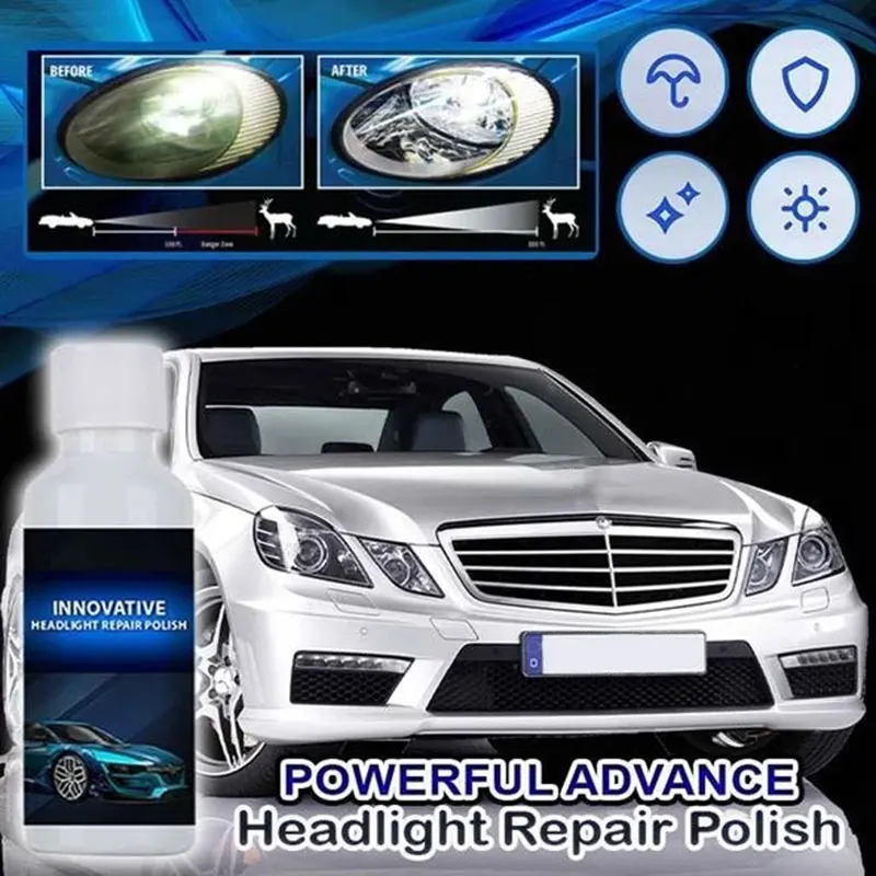 Powerful Advance Headlight Repair Polish Keep Clear Headlight Coating for Car Car Styling Headlight Crystal Renovation
Powerful Advance Headlight Repair Polish Keep Clear Headlight Coating for Car Car Styling Headlight Crystal Renovation