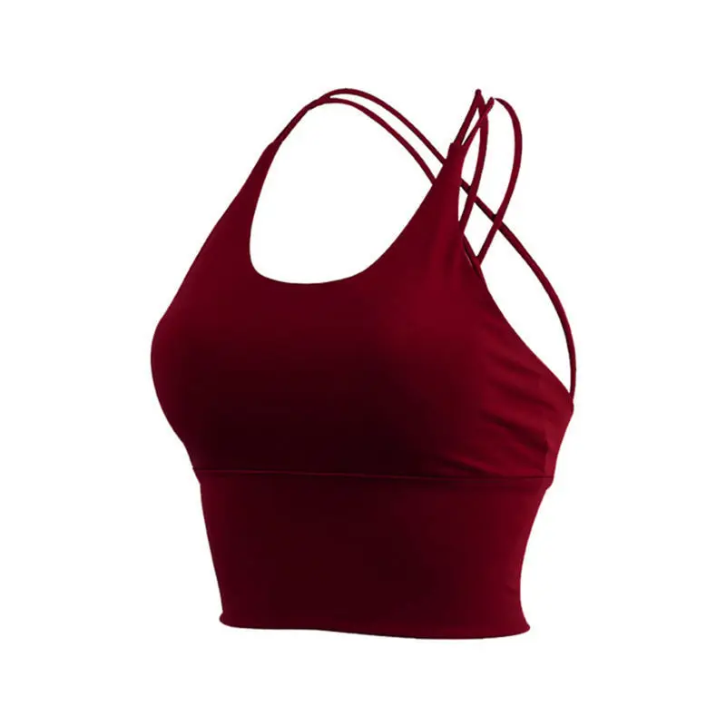 Summer Leisure Beautiful Back Fixed Chest Pad Thin Shoulder Sports Vest Women Shockproof Running Fitness Yoga Underwear
Summer Leisure Beautiful Back Fixed Chest Pad Thin Shoulder Sports Vest Women Shockproof Running Fitness Yoga Underwear