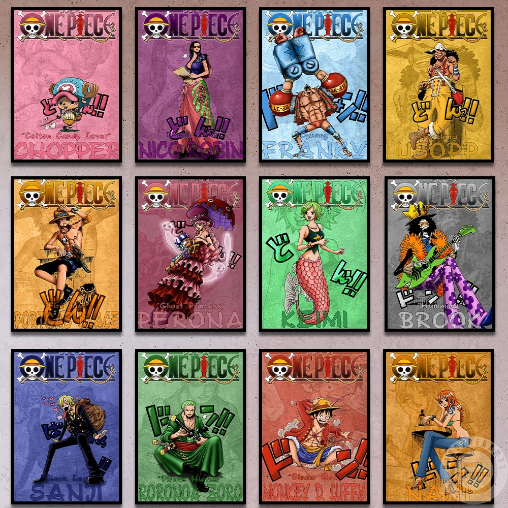 One Piece Poster Colorful Japanese Anime Luffy Zoro Nami Sanji Manga Poster Wall Art Print Canvas Painting Kids Room Home Decor
One Piece Poster Colorful Japanese Anime Luffy Zoro Nami Sanji Manga Poster Wall Art Print Canvas Painting Kids Room Home Decor