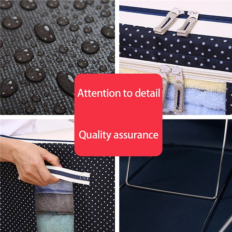 24L Large Capacity Clothes Storage Bag Organizer with Thick Fabric for Blankets Bedding Foldable with Sturdy Zipper Clear Window
24L Large Capacity Clothes Storage Bag Organizer with Thick Fabric for Blankets Bedding Foldable with Sturdy Zipper Clear Window