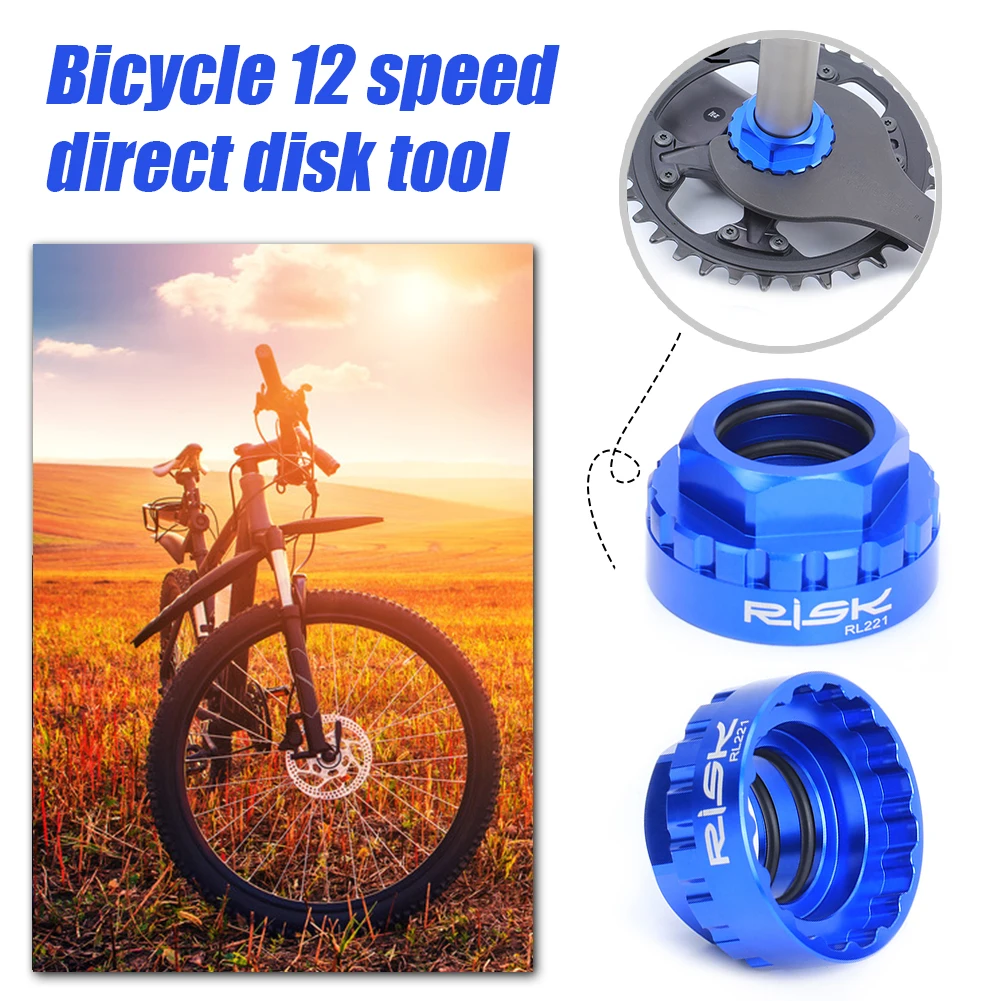RISK 12s Chainrings Mounting Tool For Shimano SM-CRM95 / SM-CRM85 / SM-CRM75 TL-FC41 / FC41 Direct Mount Repair Tool Crankset
RISK 12s Chainrings Mounting Tool For Shimano SM-CRM95 / SM-CRM85 / SM-CRM75 TL-FC41 / FC41 Direct Mount Repair Tool Crankset