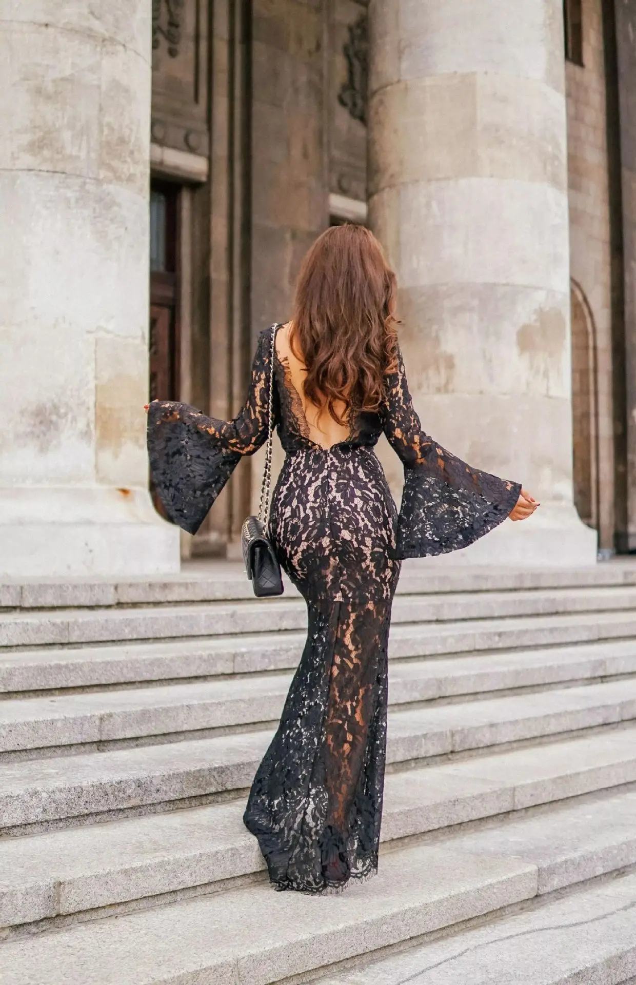 2019 European and American New Dress Hot Sexy V-neck Halter Bat Sleeve Dress
2019 European and American New Dress Hot Sexy V-neck Halter Bat Sleeve Dress