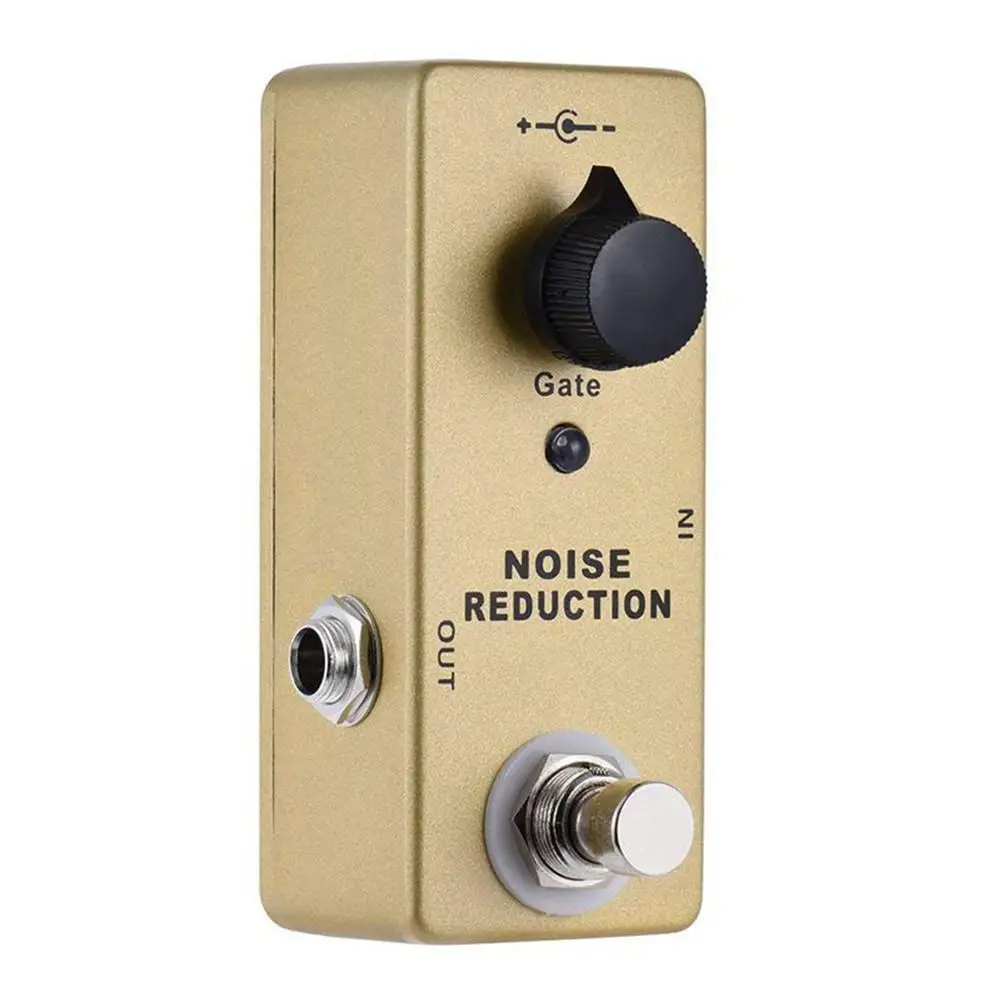 Electric Guitar Effector Noise Reduction Metal Effector with LED
Electric Guitar Effector Noise Reduction Metal Effector with LED