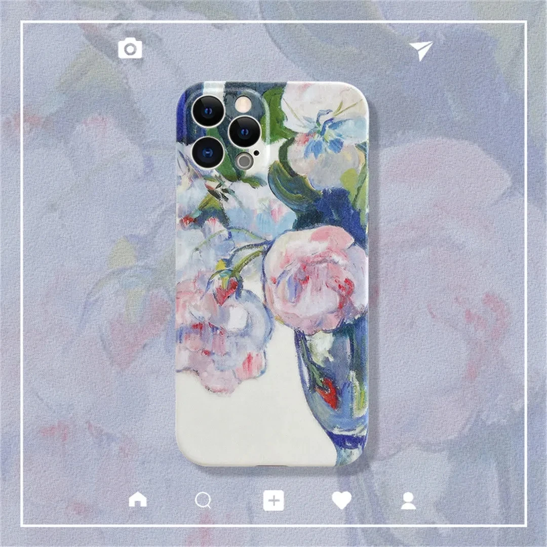 ASINA Flower Phone Case For iPhone 11 12 Pro Max Apple Xs Oil Painting Phone Cover For iPhone Xr Anti-drop 6 7 8 Plus Capa Funda
ASINA Flower Phone Case For iPhone 11 12 Pro Max Apple Xs Oil Painting Phone Cover For iPhone Xr Anti-drop 6 7 8 Plus Capa Funda