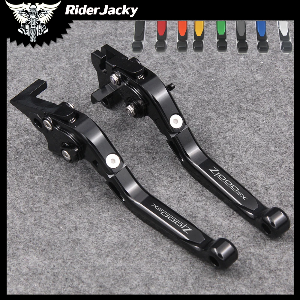 

RiderJacky Folding Extendable Motorcycle Brakes Clutch Levers For Kawasaki Z1000 SX Z1000SX/NINJA 1000/Tourer 2011-2016 2015