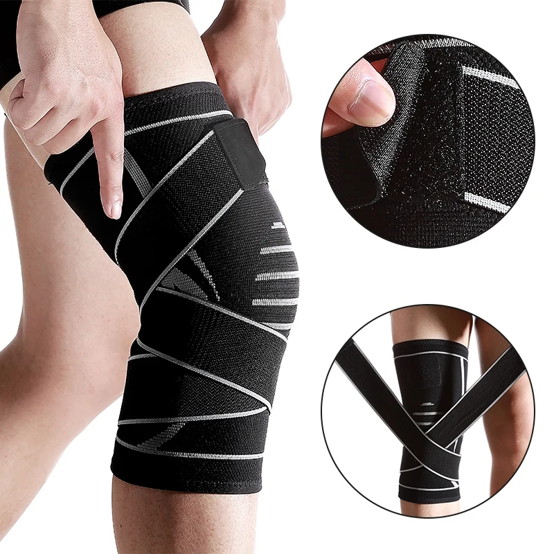 Sports Knee Pads Leg Brace Adjustable Outdoor Riding Elastic Breathable Warm Knee Guard Non-slip Knee Protector Knee Support
Sports Knee Pads Leg Brace Adjustable Outdoor Riding Elastic Breathable Warm Knee Guard Non-slip Knee Protector Knee Support