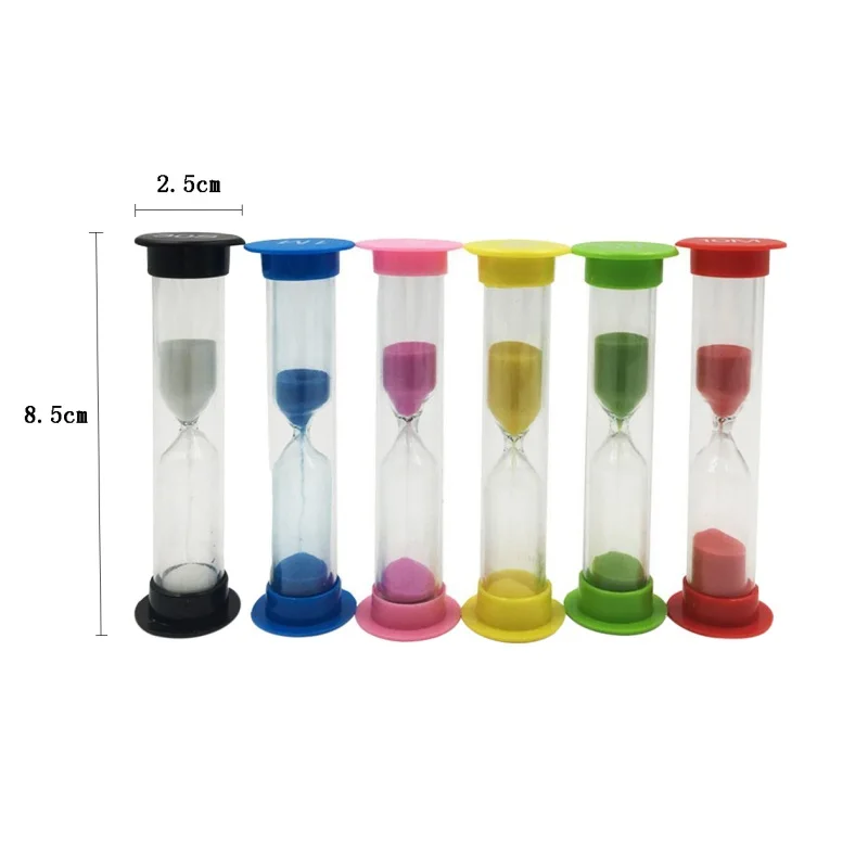 6pcs/set Sand Hourglass 1/2/3/5/10 Minutes Count Down Timer Clock Watch Timing Art Decorative Home Decoration For Children Gift
6pcs/set Sand Hourglass 1/2/3/5/10 Minutes Count Down Timer Clock Watch Timing Art Decorative Home Decoration For Children Gift
