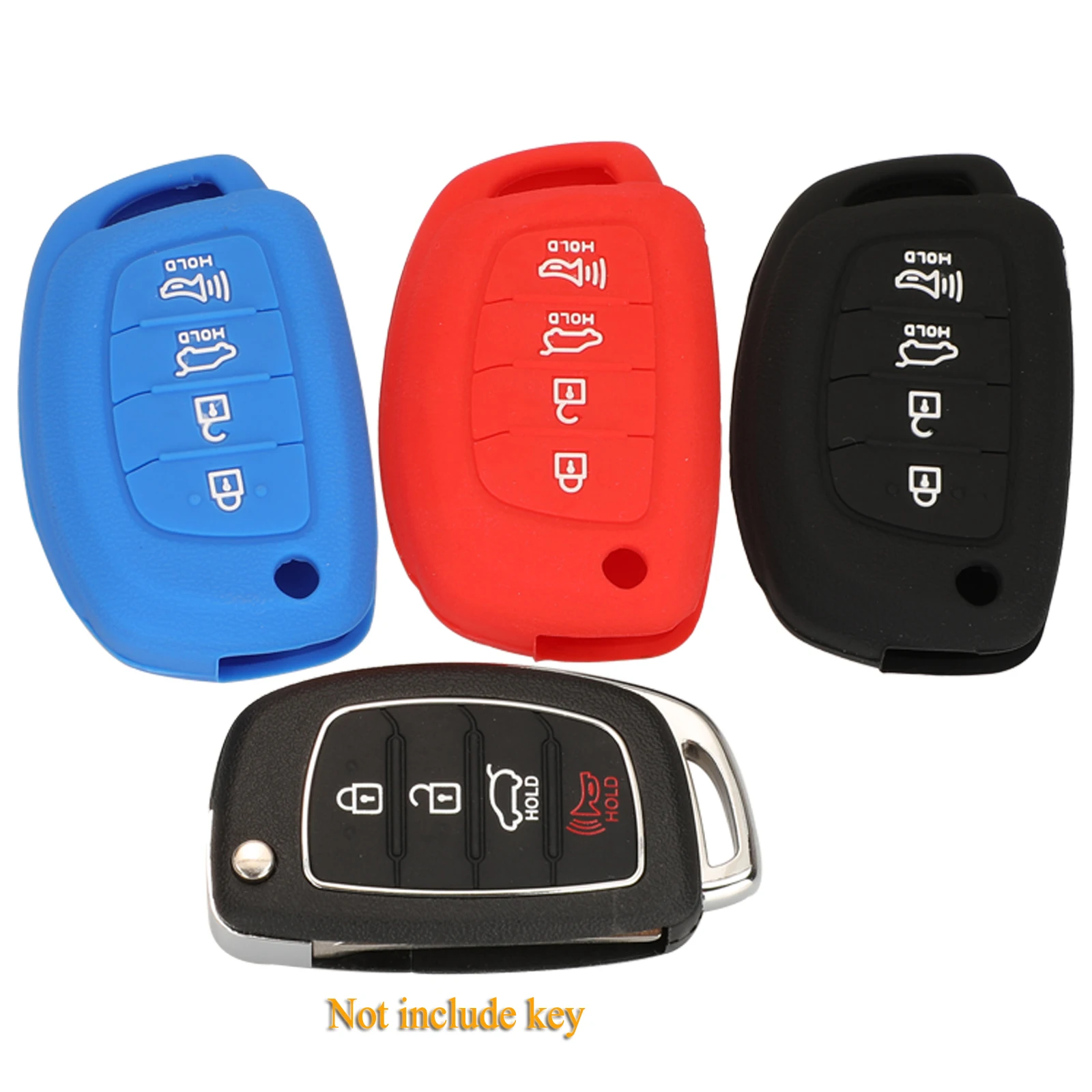 Jingyuqin 10 шт. 4 кнопки дистанционный Автомобильный ключ силиконовый чехол Защитный чехол для Hyundai Ix45 Santa Fe I30 I35 I40 автомобильные аксессуары 
Jingyuqin 10 шт. 4 кнопки дистанционный Автомобильный ключ силиконовый чехол Защитный чехол для Hyundai Ix45 Santa Fe I30 I35 I40 автомобильные аксессуары