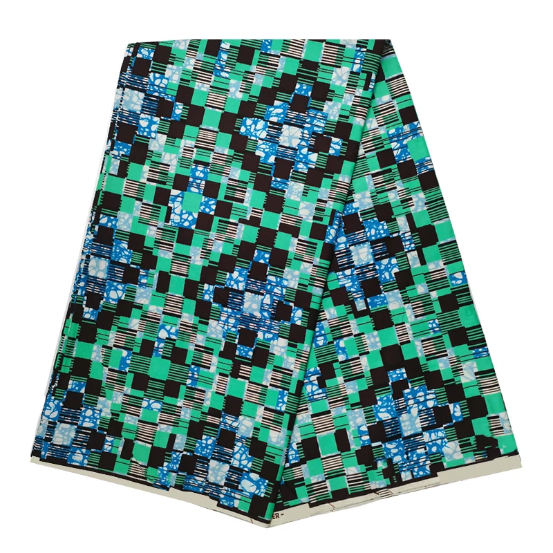 Nigerian African Print Fabric For Sewing 100%Cotton Real Wax Veritable Party Dress Material Ankara Fabrics By The Meter HS 111
Nigerian African Print Fabric For Sewing 100%Cotton Real Wax Veritable Party Dress Material Ankara Fabrics By The Meter HS 111