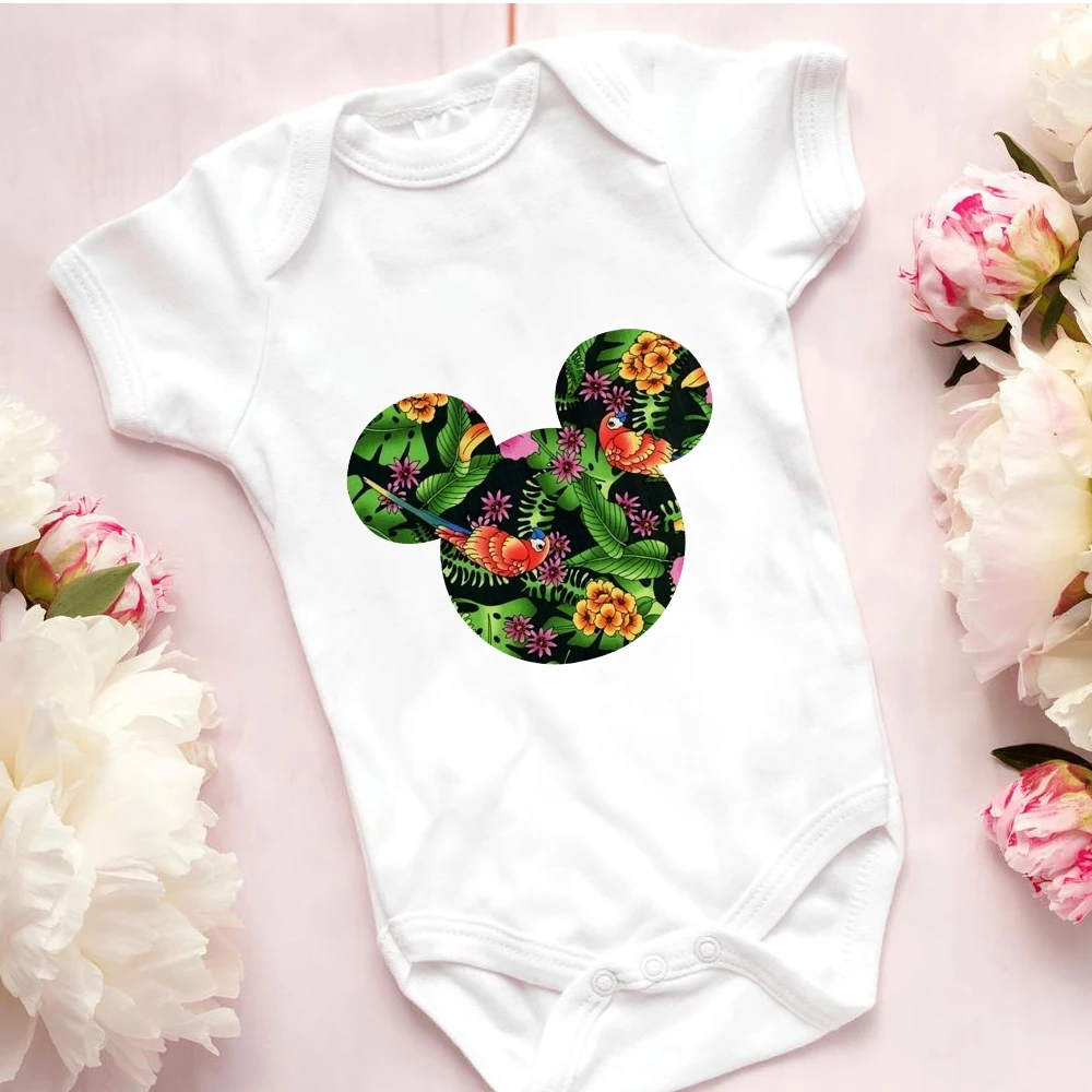 Toddler Bodysuits Mickey Mouse Head Leaf Print Newborn Romper Cute Gift Baby Onesie Girl Boy Infant Jumpsuit
Toddler Bodysuits Mickey Mouse Head Leaf Print Newborn Romper Cute Gift Baby Onesie Girl Boy Infant Jumpsuit