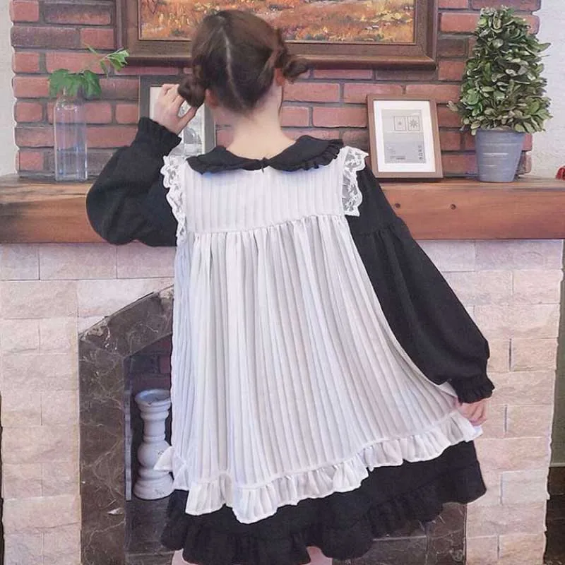 Sweet Girl Lolita Dress Women 2 Piece Peter Pan Collar Dresses Japanese Kawaii Princess Maid Dress Red Black Pink Dress 2021
Sweet Girl Lolita Dress Women 2 Piece Peter Pan Collar Dresses Japanese Kawaii Princess Maid Dress Red Black Pink Dress 2021