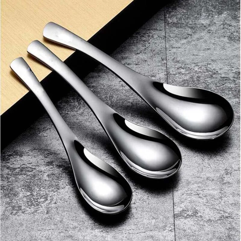 Handle Drink Spoon Set Stainless Steel Ice Cream Coffee Soup Tea Count Spoons Smooth
Handle Drink Spoon Set Stainless Steel Ice Cream Coffee Soup Tea Count Spoons Smooth