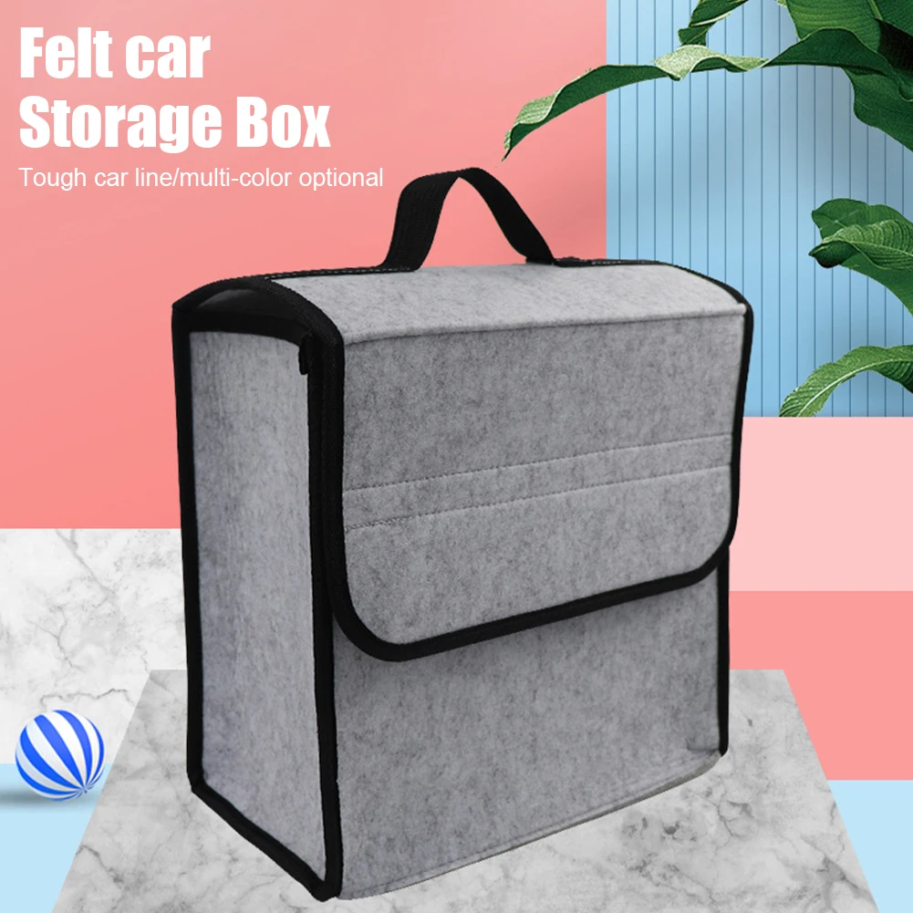 Car Trunk Organizer Storage Bag Multipurpose Felt Folding Car Trunk Storage Box Large Capacity Cargo Container Car Accessories
Car Trunk Organizer Storage Bag Multipurpose Felt Folding Car Trunk Storage Box Large Capacity Cargo Container Car Accessories