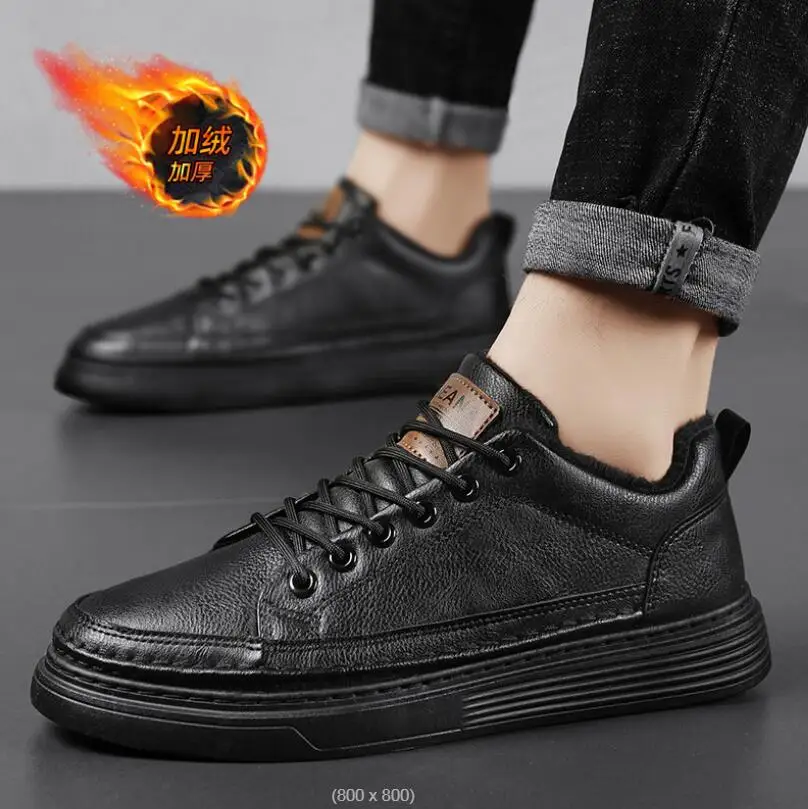 2021 new men's skateboarding shoes Luxury Leather shoes casual warm Men's Business Walking Shoes Zapatos De Mujer
2021 new men's skateboarding shoes Luxury Leather shoes casual warm Men's Business Walking Shoes Zapatos De Mujer